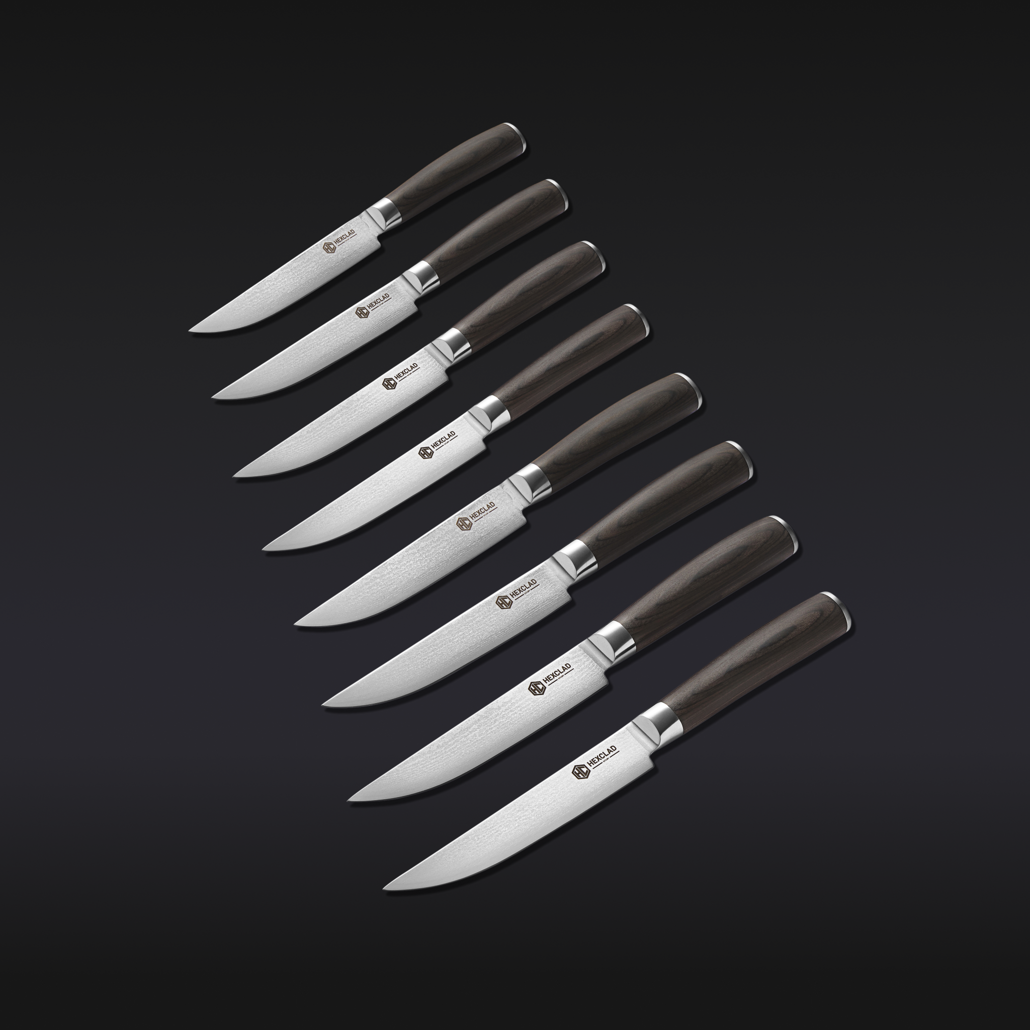 Steak Knife & Bistecca Plate Set, 16-pc (Espresso)