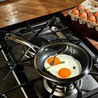 Hybrid Fry Pan with Lid, 8"