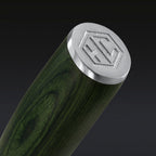 Damascus Steel Nakiri Knife, 6.5"